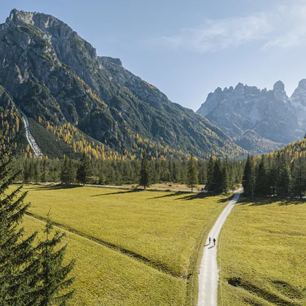 Ciclismo in autunno nelle Dolomiti